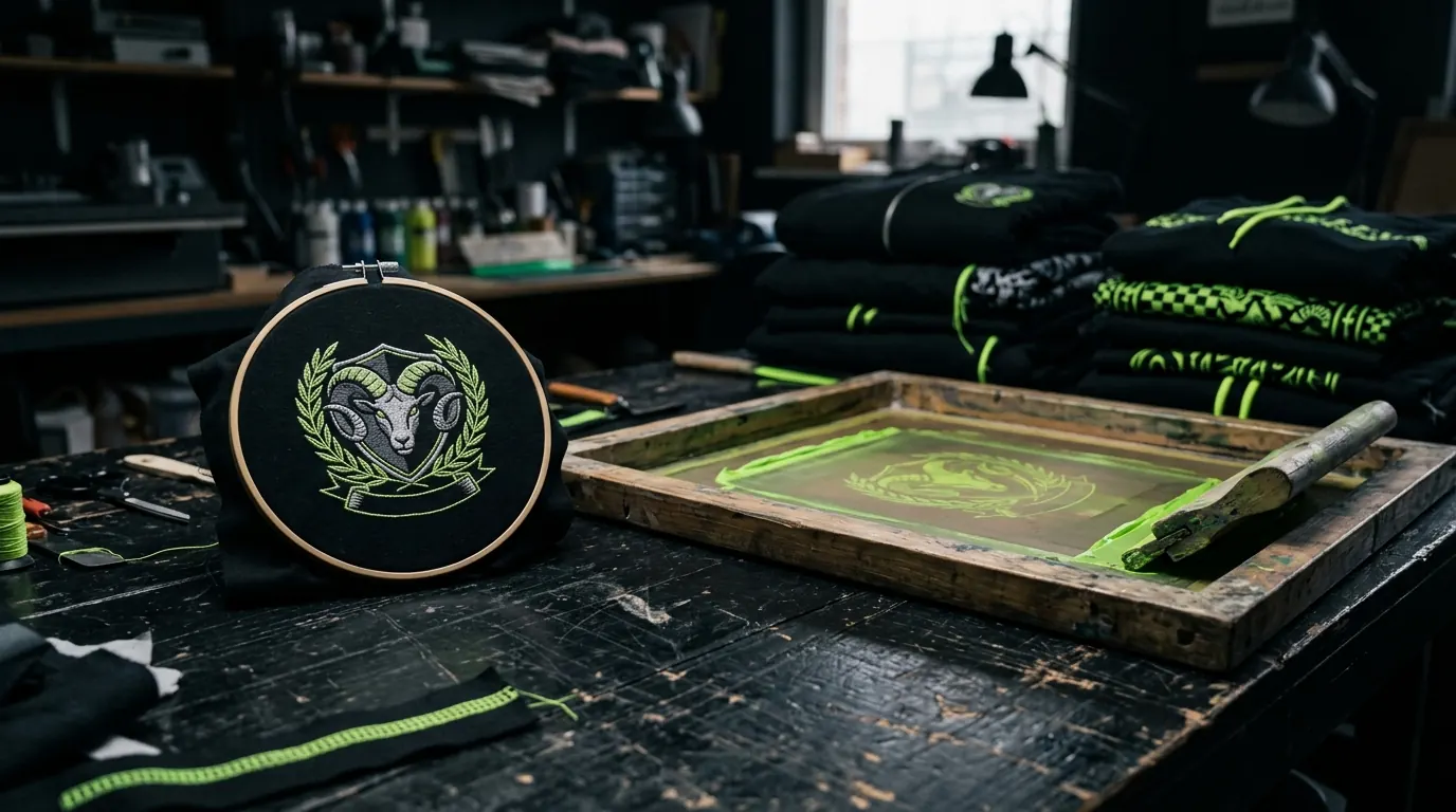 The Art and Business of Custom Embroidery and Screen Printing