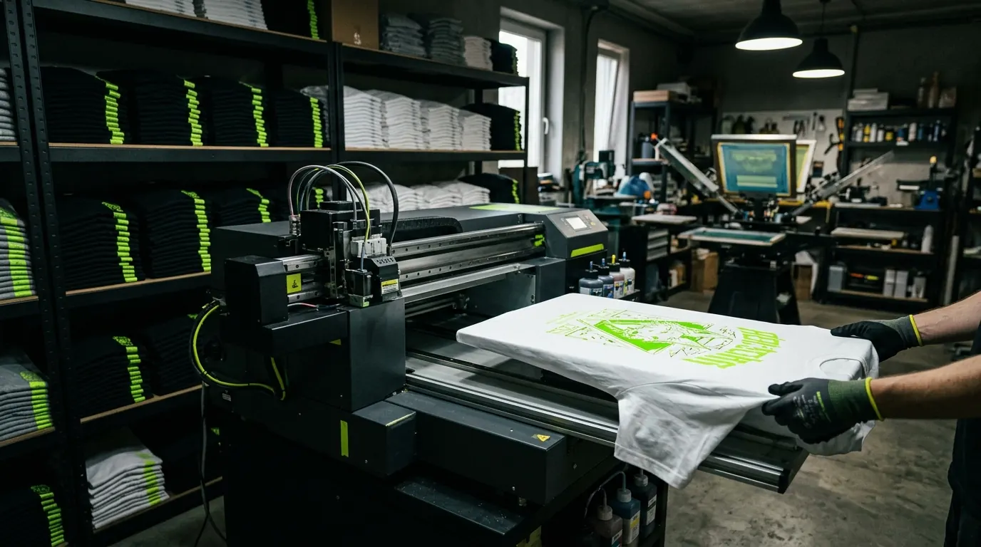 Elevate Your Brand with Custom Direct to Garment Printing, Screen Printing, & Embroidery