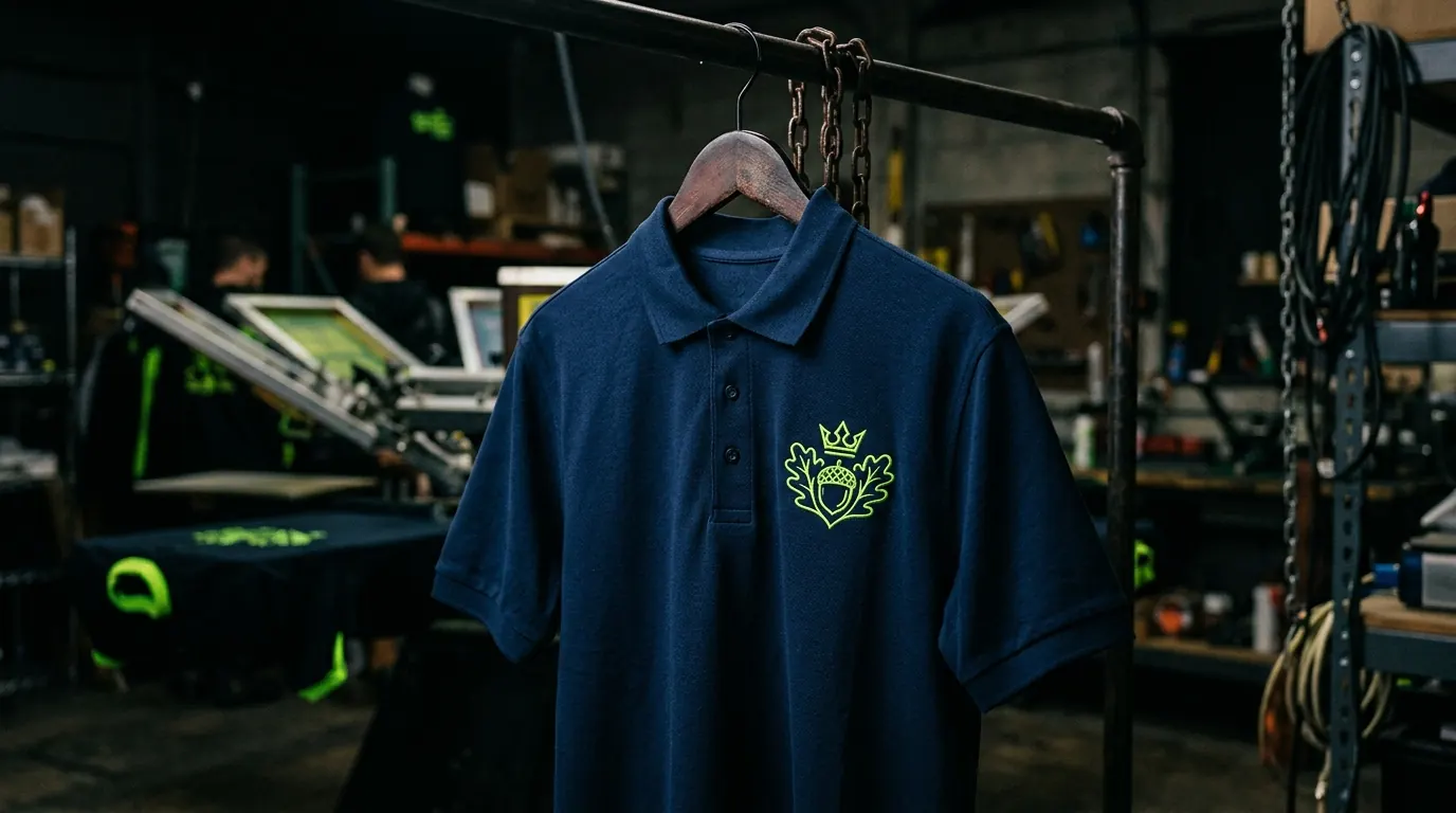 Polo With Custom Embroidery: Why It’s Perfect for Company Uniforms