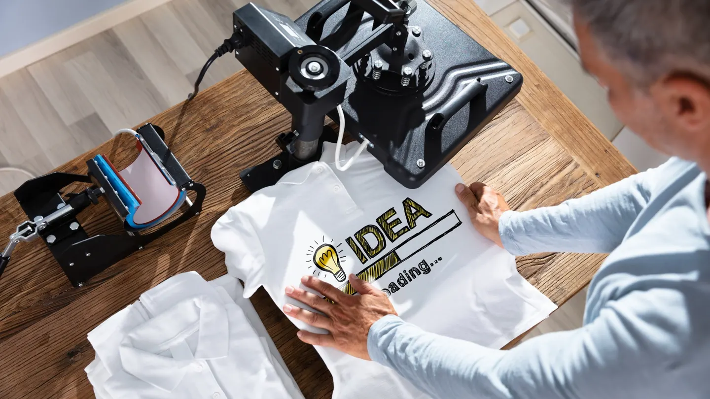 Heat press transfer at Ripprint