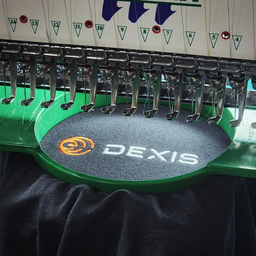 DEXIS embroidered patch