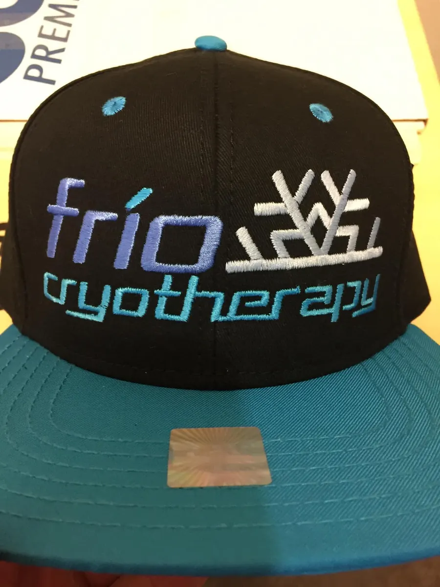 Embroidered Frio Cryotherapy trucker cap