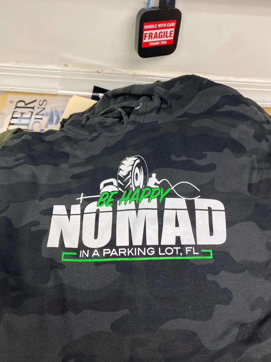 Nomad printed camo t-shirt