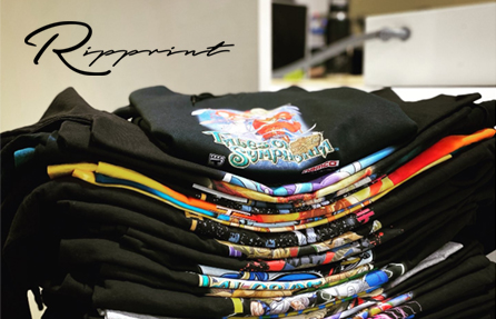 custom T-shirt printing services at RipPrint