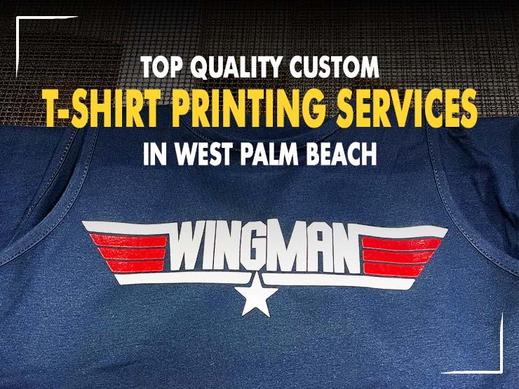 Top Quality Custom T-Shirt Printing Services in West Palm Beach by Ripprint