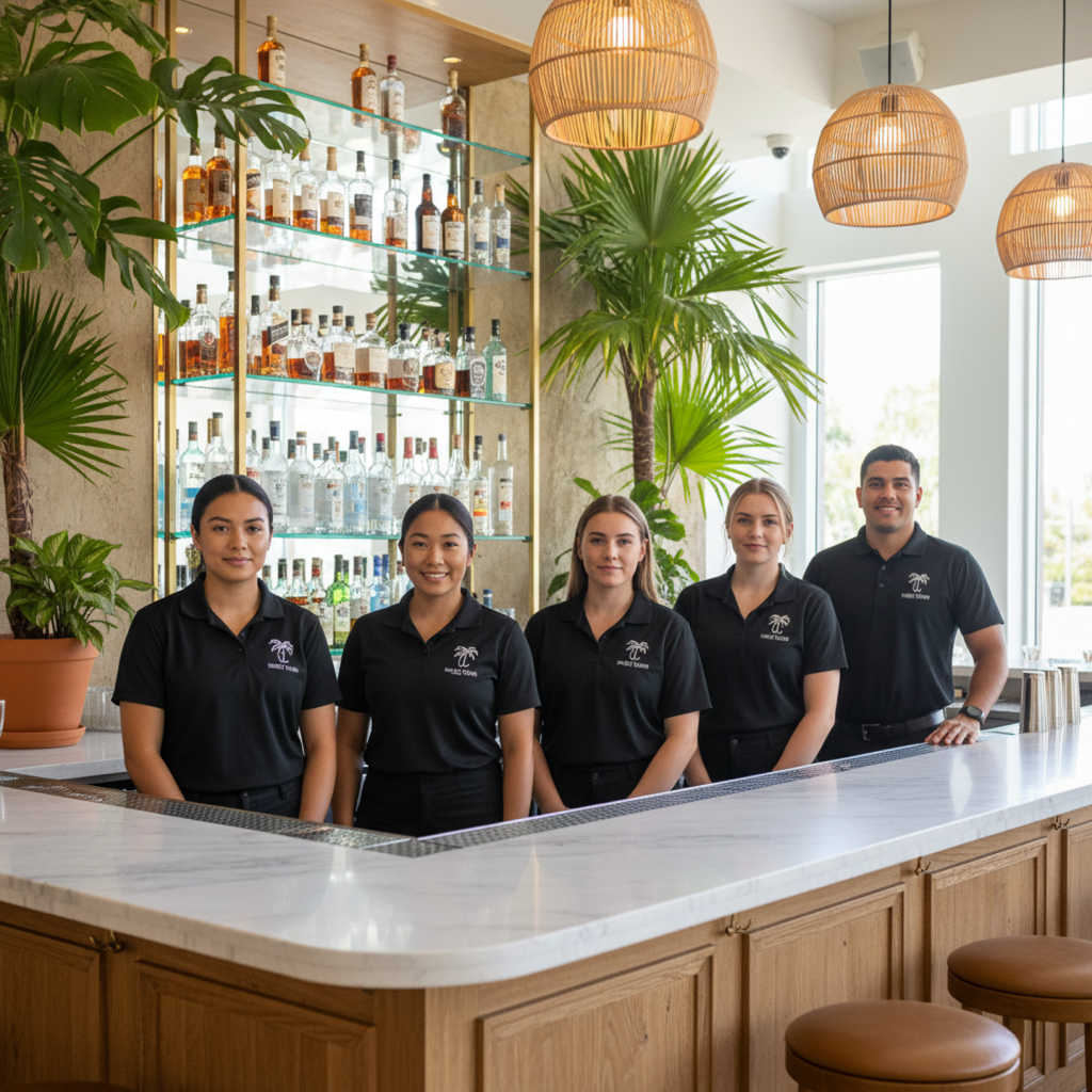 bulk bar staff uniforms Broward County