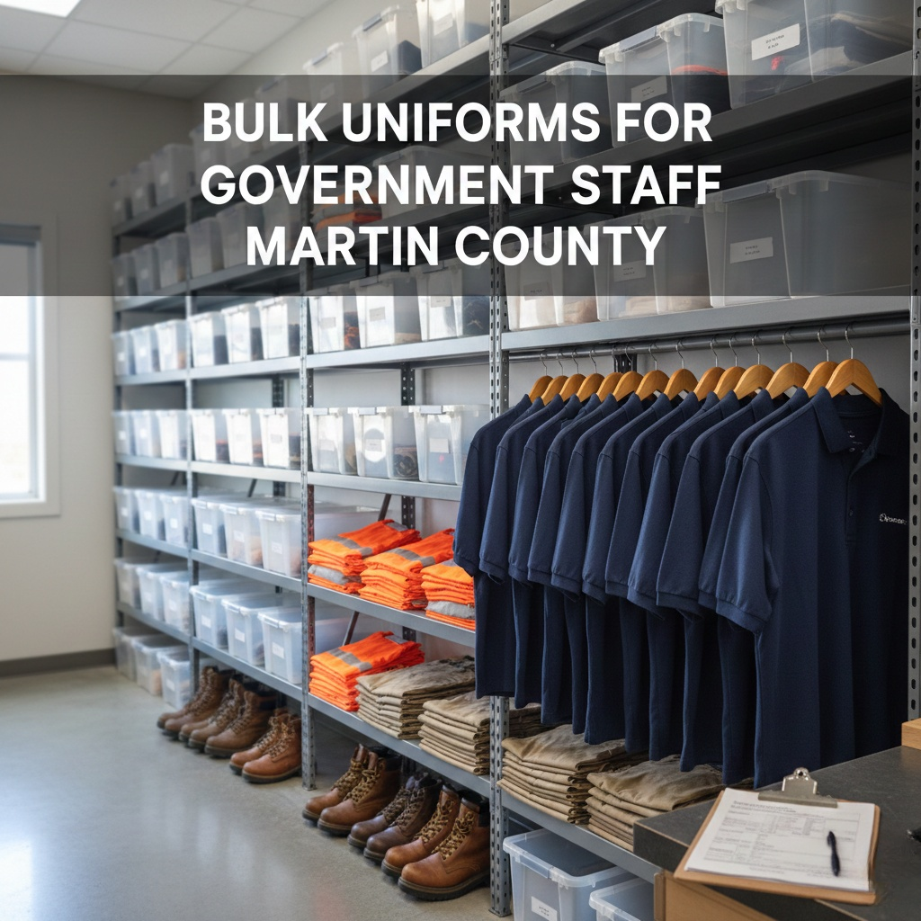Bulk Uniforms for Government Staff Martin County
