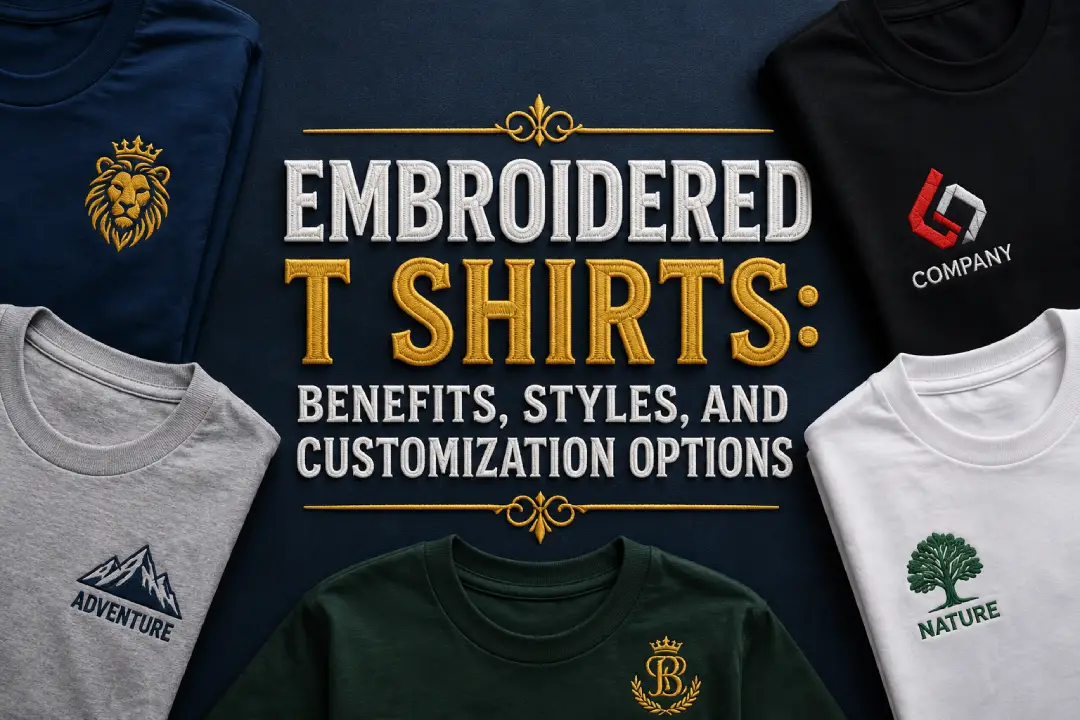 Embroidered T shirts