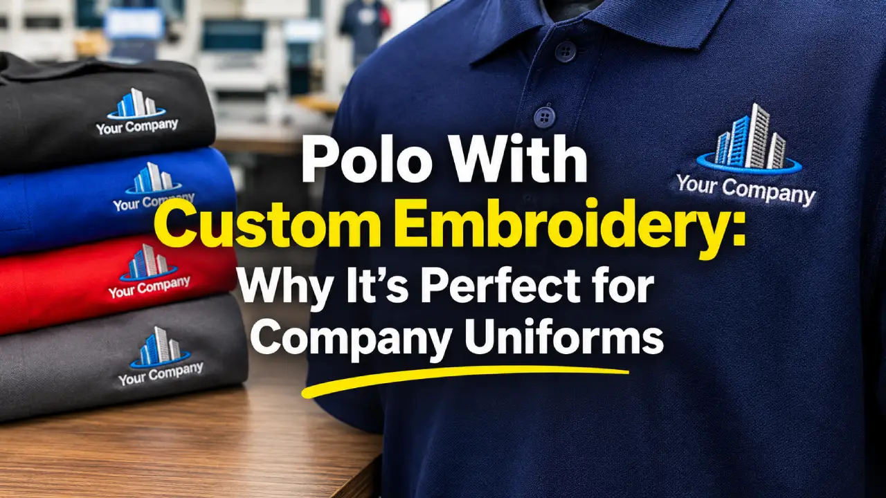 Polo With Custom Embroidery
